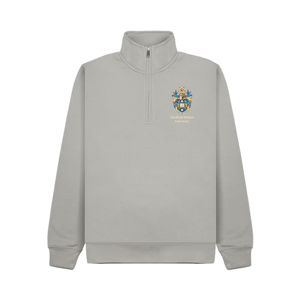 Classic Crest Quarter Zip Sweatshirt