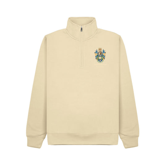 Classic Crest Quarter Zip Sweatshirt