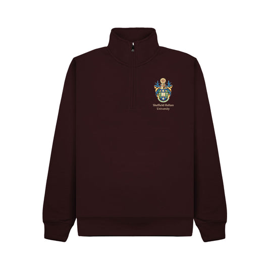 Classic Crest Quarter Zip Sweatshirt