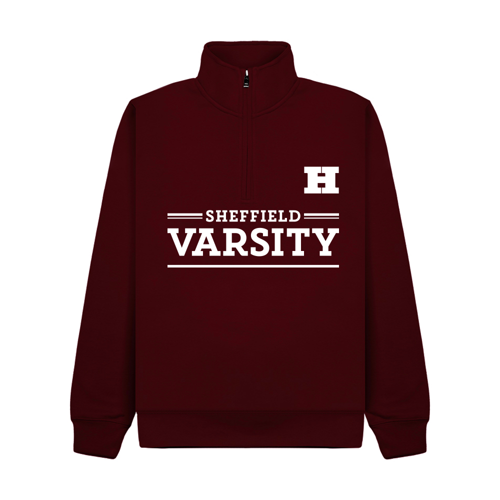 Varsity Quarter Zip Sweatshirt